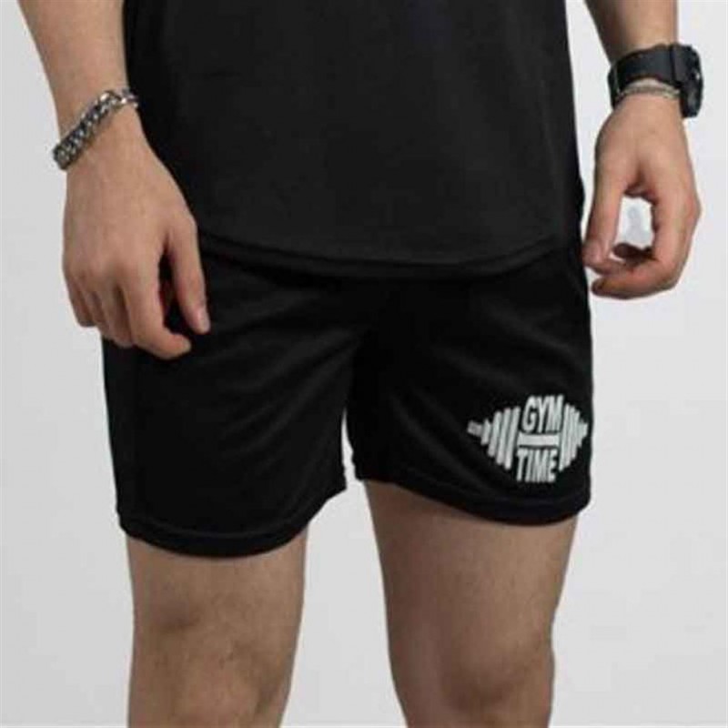 شلوارک مردانه بغل تیکه دار سوزنی GYM تکی
