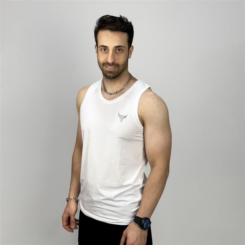 تاپ مردانه حلقه ای لاکرا سوزنی راک برجسته