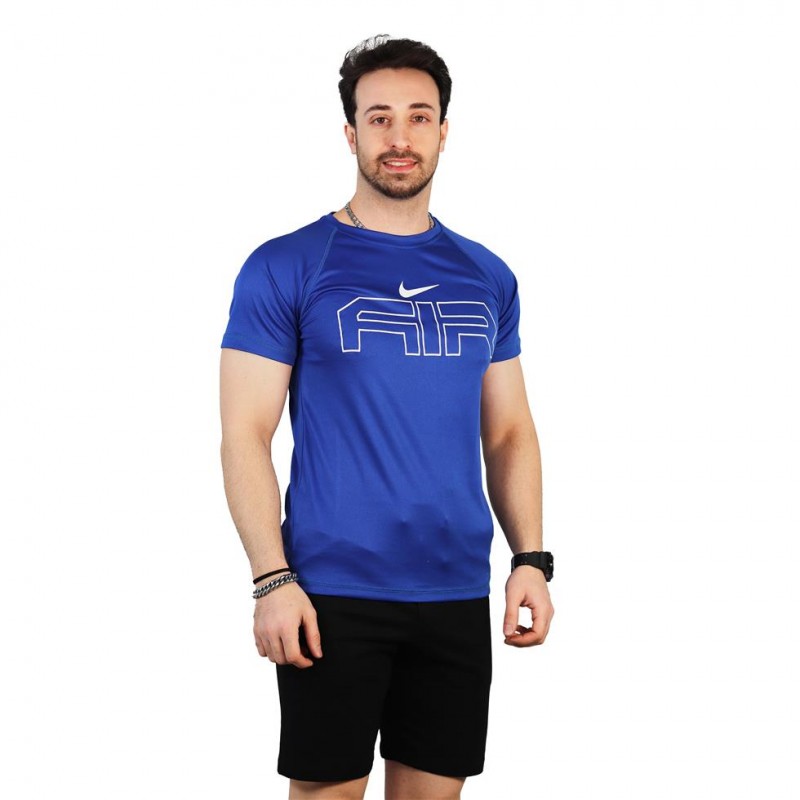 تیشرت مردانه آستین کوتاه رگلان سوزنی NIKE AIR