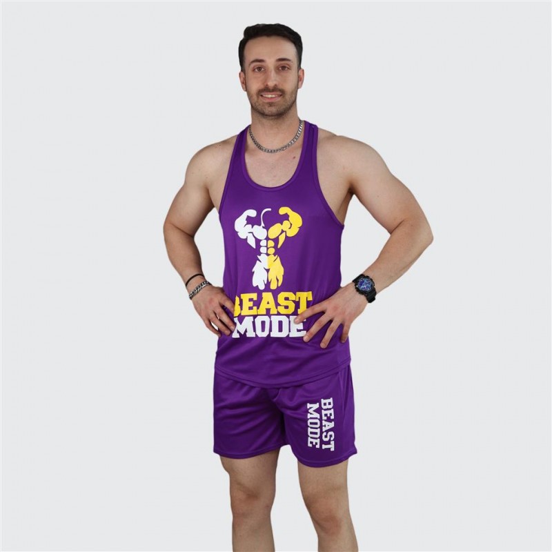 تاپ مردانه قهرمانی سوزنی BEAST MODE