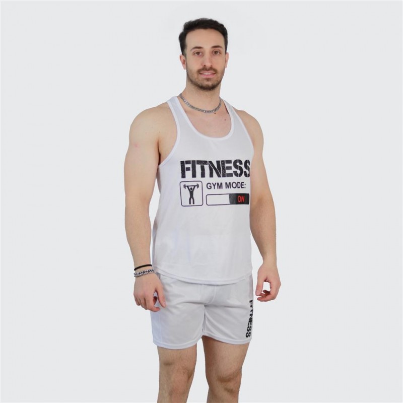 ست مردانه تاپ قهرمانی و شلوارک FITNESS