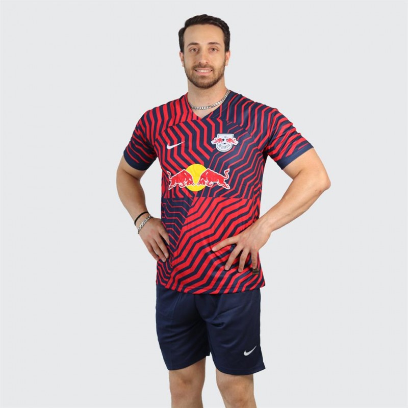 ست مردانه تیشرت و شلوارک وارداتی تیم RB Leipzig تکی