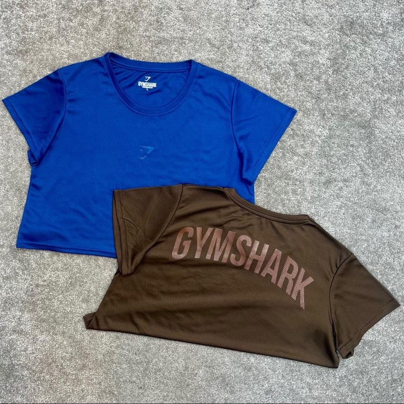 کراپ آستین کوتاه Gym Shark